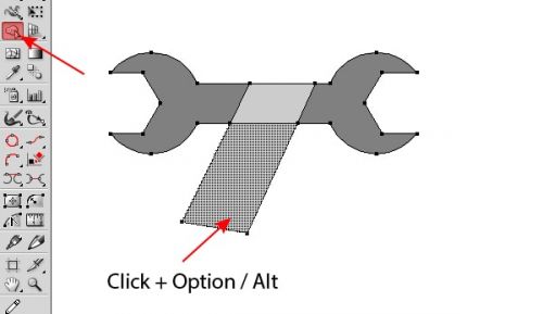 ترکیب اشیا در ایلوستریتور
